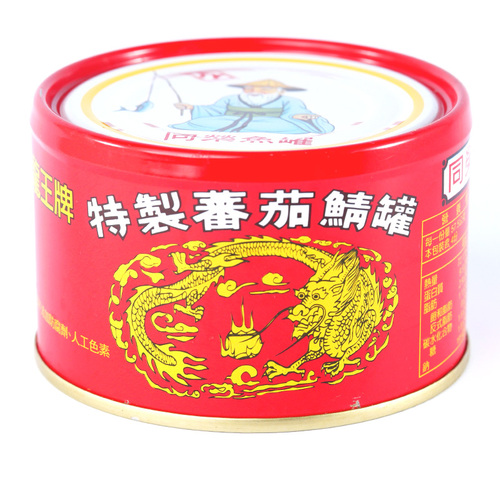 龍王牌_蕃茄汁鯖魚罐頭產品圖